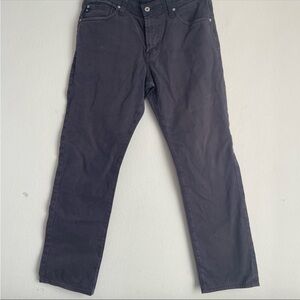 AG Adriano Goldschmeid The Graduate tailored leg gray pants